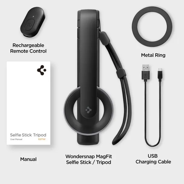 spigen-s571w-magsafe-bluetooth-selfie-stick-tripod-black-stan-nowy