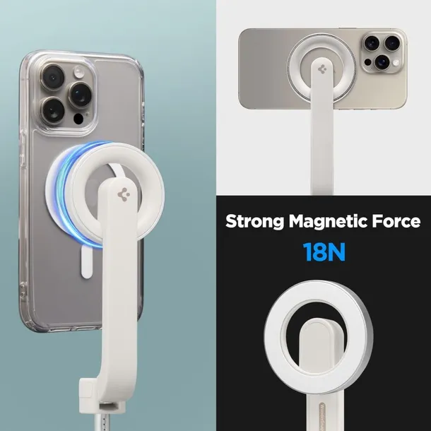 spigen-s571w-magsafe-bluetooth-selfie-stick-tripod-dune-beige-stan-nowy