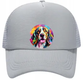 czapka-z-daszkiem-z-siatka-nadruk-pies-kolorowy-beagle-prezent-one-size