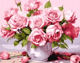 malowanie-po-numerach-rozowe-roze-40x50cm