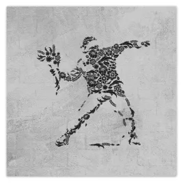 naklejki-50x50-banksy-flower-thrower