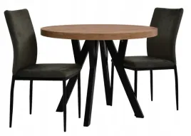 stol-okragly-100x100-200-2-krzesla-tapiecrowane-zestaw-do-salonu-jadalni