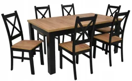 stol-rozkladany-90x160-200-6-krzesel-drewnianych-krzyzak-dab-craft-czarny