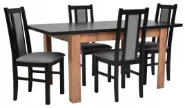 stol-rozkladany-80x120-160cm-4-krzesla-drewniane-z-obiciem-kolory