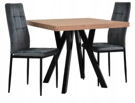 stol-rozkladany-90x90-190-cm-i-2-krzesla-tapicerowane-welur