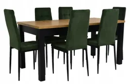 stol-rozkladany-krzesla-tapicerowane-80x160-200-cm-welur-do-salonu-jadalni
