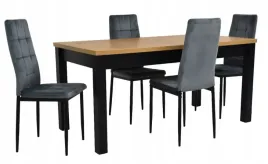stol-rozkladany-krzesla-tapicerowane-80x160-200-cm-welur-do-salonu-jadalni