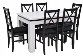 stol-rozkladany-80x120-160cm-6-krzesel-drewniane-tapicerowane-siedzisko