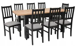 stol-rozkladany-80x140-180cm-8-krzesel-drewnianych-tapicerowane-siedzisko