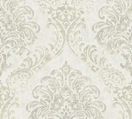 tapeta-scienna-barokowy-ornament-jasne-zloto-krem