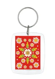 brelok-prostokatny-szarotka-czerwona