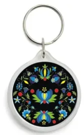 breloczek-okragly-haft-kaszubski-czarny