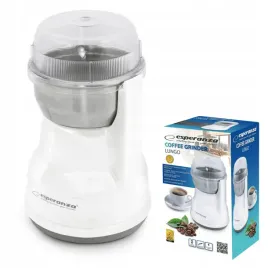 mocny-mlynek-elektryczny-esperanza-do-kawy-orzechow-lungo-bialy-160w