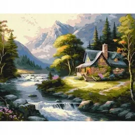 malowanie-po-numerach-dom-w-gorach-40x50cm