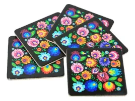 podkladka-pod-kubek-na-ludowo-lowicka-czarna