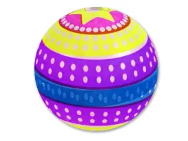 gumowa-kolorowa-pilka-w-kropki-dla-dzieci-23-cm-na-plaze-do-ogrodu