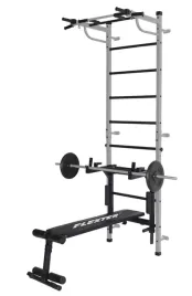 drabinka-kraft-light-3w1-srebrna-z-wyciagiem-lawka-porecze-200kg