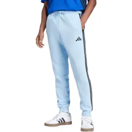 spodnie-meskie-adidas-essentials-3-stripes-fleece-blekitne-je6315