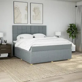 vidaxl-lozko-kontynentalne-z-materacem-jasnoszare-tkanina-180x200cm