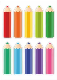 dekoracje-kolorowe-kredki-10szt