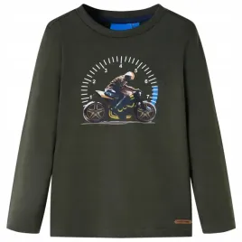 koszulka-dziecieca-z-dlugimi-rekawami-khaki-104