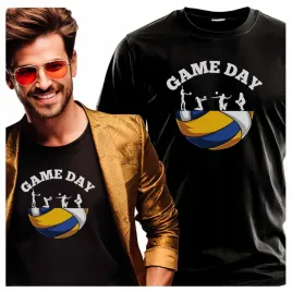 koszulka-meska-z-nadrukiem-game-day-volleyball-dzien-meczu-siatkowka