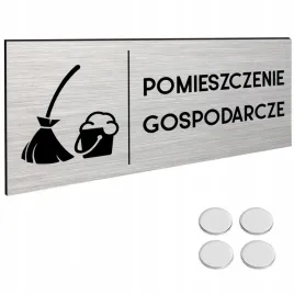 tabliczka-pomieszczenie-gospodarcze-dibond-tablica-na-drzwi-nano-30x11cm