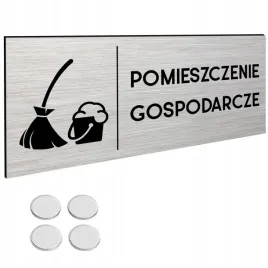tabliczka-pomieszczenie-gospodarcze-dibond-tablica-na-drzwi-nano-30x11cm