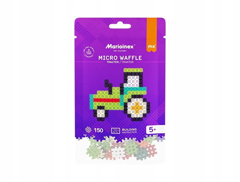 micro-waffle-traktor-150-elementow-marioinex