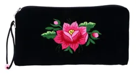 etui-na-okulary-kosmetyczka-folk-haft-lowicki-rozowa-roza-czarne