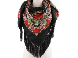 chusta-goralska-ludowa-105x105-cm-czarna-folk-ludowa