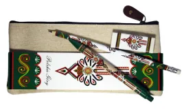 zestaw-podhalanski-piornik-z-wyposazeniem-zielony