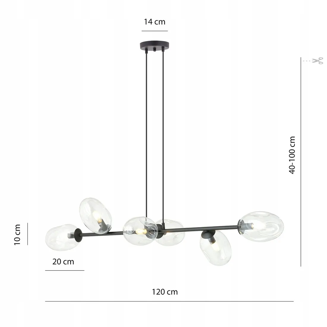 lampa-wiszaca-pandora-6-czarny-transparentny-do-salonu-kuchni-jadalni-stan-nowy