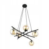 lampa-wiszaca-essa-5-czarny-miodowy-salon-kuchnia-jadalnia