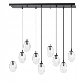 lampa-wiszaca-astral-9-czarny-transparentny-zyrandol