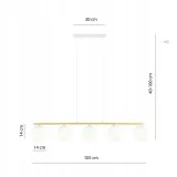 lampa-wiszaca-allora-5-bialy-opal-salonowa-jadalniana-kuchenna-stan-nowy