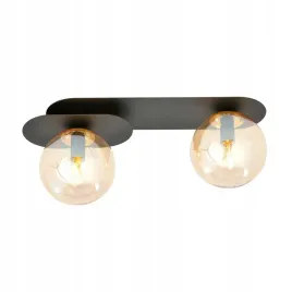 lampa-sufitowa-plaza-2-czarny-miodowy-nowoczesna-klasyczna