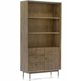 regal-maze-l02-35x100x190-brazowy-styl-retro-stylowy-elegancki-praktyczny