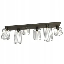 lampa-sufitowa-barn-6-czarny-salon-kuchnia-jadalnia