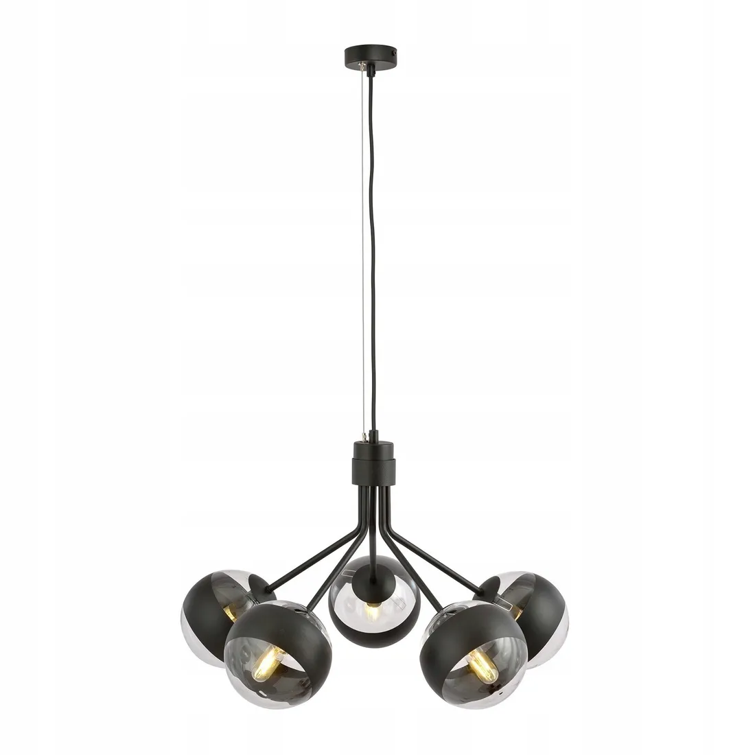lampa-sufitowa-nova-5-stripe-czarny-salon-jadalnia-kuchnia