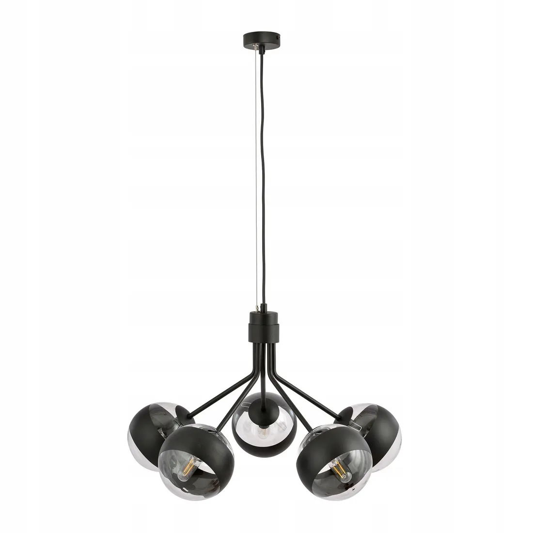 lampa-sufitowa-nova-5-stripe-czarny-salon-jadalnia-kuchnia