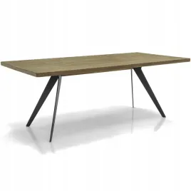 stol-massa-d05-200-czarny-brazowy-awangardowy-loft-salon-kuchnia-stylowy