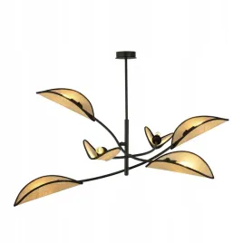 lampa-wiszaca-lotus-6-czarny-naturalny-metalowa-tkanina
