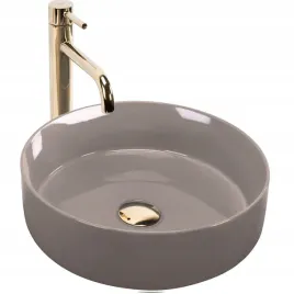 umywalka-nablatowa-sami-shiny-bezowy-ceramiczna-okragla-nowoczesna