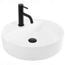 Zdjęcie produktu Umywalka Nablatowa RONDA Biały Ceramiczna Nowoczesna Elegancka