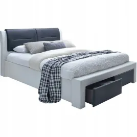 lozko-z-szufladami-cassandra-s-160x200cm-czarne-biale-styl-minimalistyczny