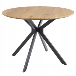 stol-okragly-aster-fi100-cm-dab-nowoczesny-salon-kuchnia