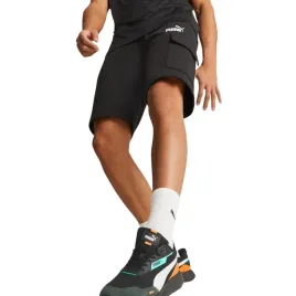 spodenki-meskie-puma-ess-cargo-10-czarne-673366-01