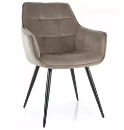 krzeslo-lilia-velvet-czarny-mat-ciemny-bezowy-bluvel-40-loft-salon