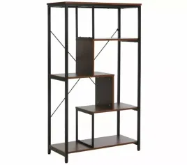 regal-net-b-czarny-mat-ciemny-orzech-industrialny-loft-salon
